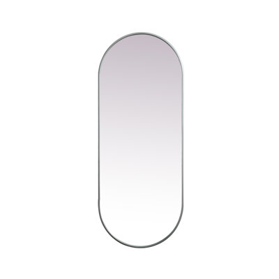 Elington Metal Oval Mirror