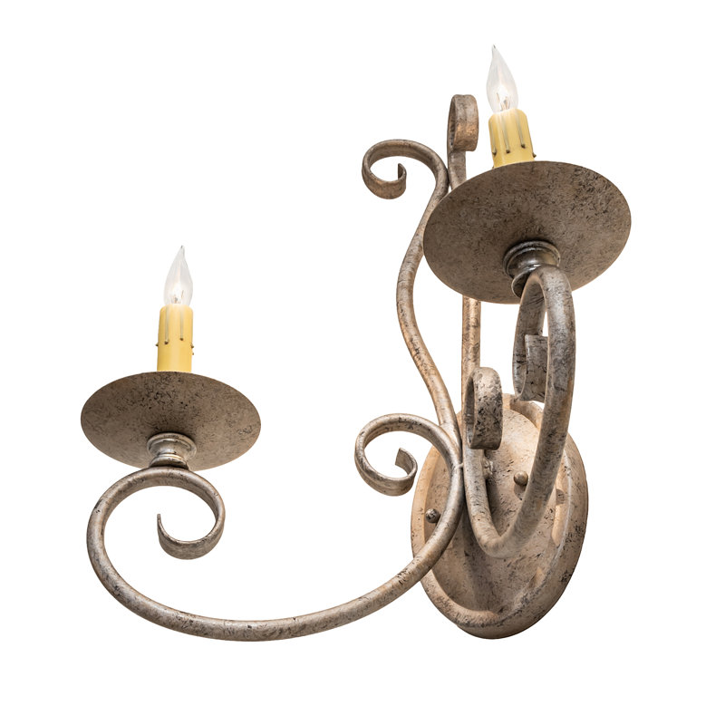 Phillipe 2 - Light Candle Wall Light
