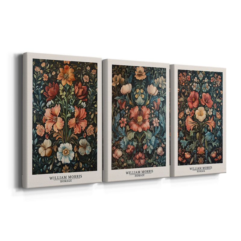 Série sur toile tendue sur mesure - Collection de 3 pièces de la collection de pièces de collection - 3 pièces