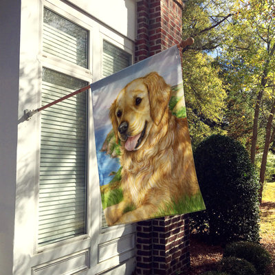 Double Sided Polyester Animal Garden Flag