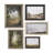 Sea View by Natali a Hand Embelished Textured Framed Art Print