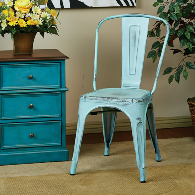 Jonina 17.5'' H Metal Stacking Side Chair