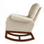 Chaise berçante moderne et confortable
