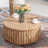 Round Patio Coffee Table