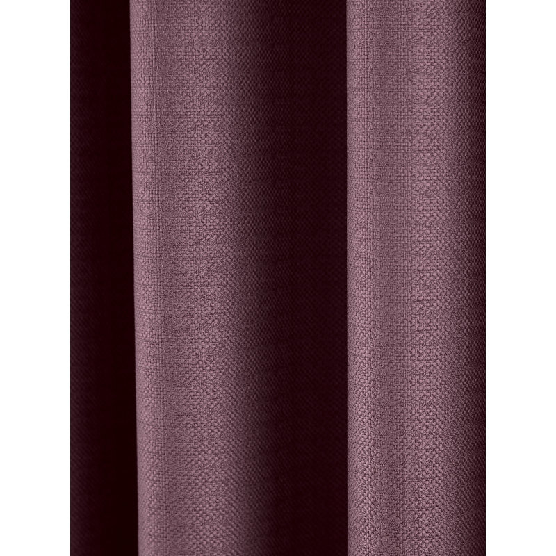 Eden Eyelet Room Darkening Curtains, Grape, 168 W x 137 D cm