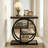 Versatile End Table, 4-Tier Display Shelf,Side Table,Entryway Organizer