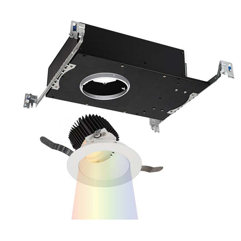 Ensemble d'éclairage DEL rétroéclairé 5,125 po Aether Remodel, Blanc
