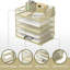 Organisateur de papier 5 plateaux avec 3 porte-crayons-1631618280