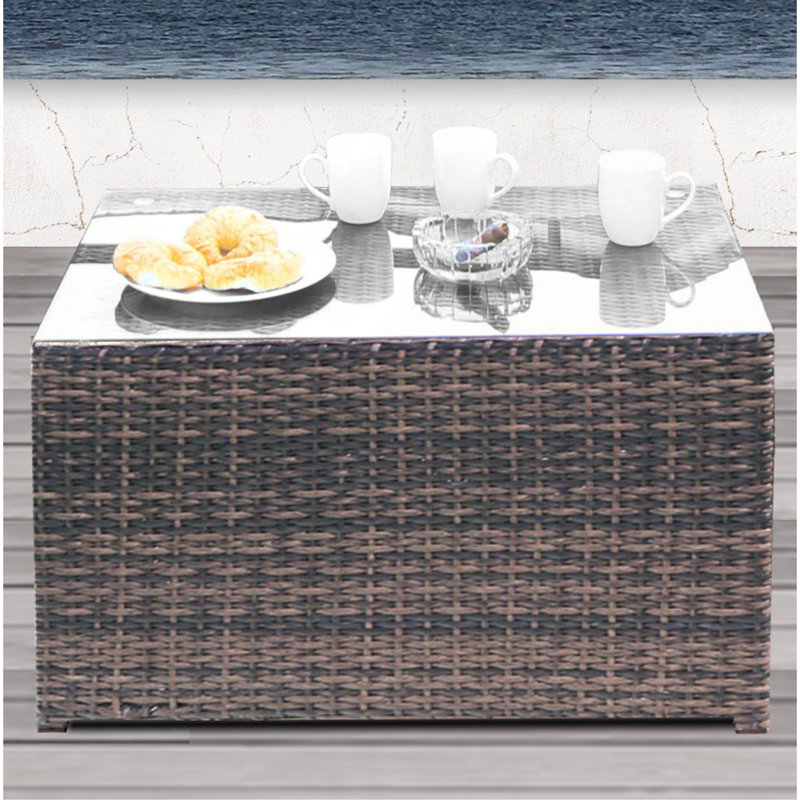 Fully Assembled Coffee Table (Brown), Brown