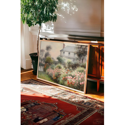Peinture décorative encadrée
