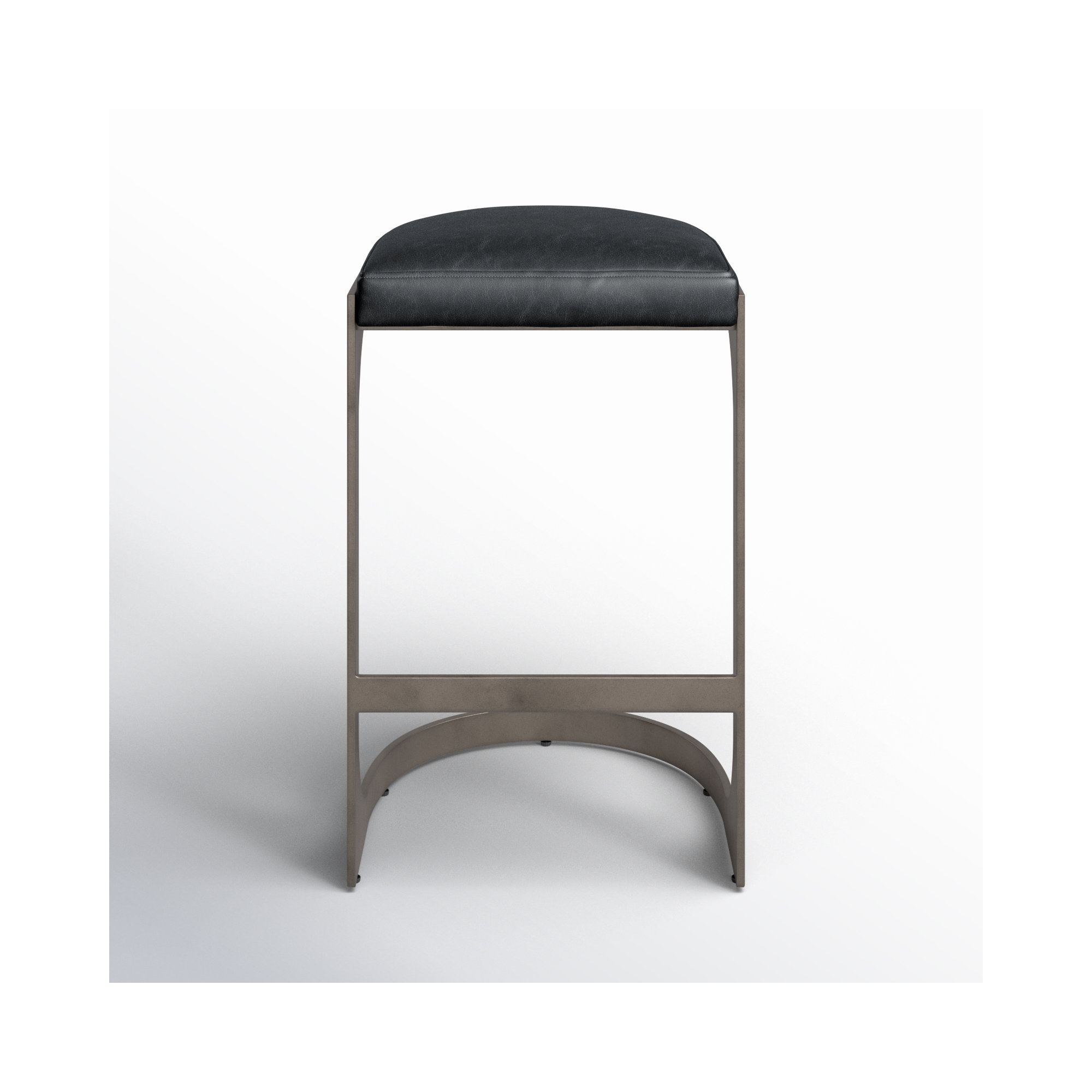 Bellesa Counter & Bar Stool, Bar Stool (28” Seat Height), Black