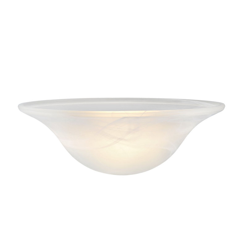 Abat-jour d'intérieur en verre 15,75 "