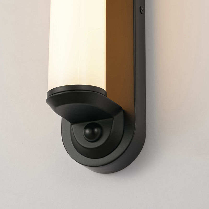Avenlo 24" 1-Light Modern Linear LED Tube Wall Sconce, Matte Black