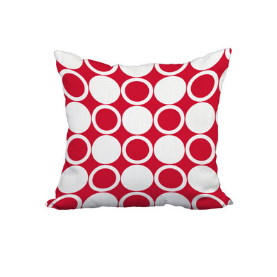 Geometric Reversible Throw Pillow