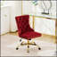 Chaise de bureau moderne rembourrée et capitonnée en velours avec base en métal doré, chaise de bureau pivotante réglable-1807764640-1807764646-1807764650