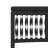  Patio Sun Lounger Black PE Rattan Standard-889671667-889671626