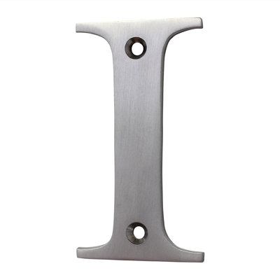 3'' H Brass House Letter
