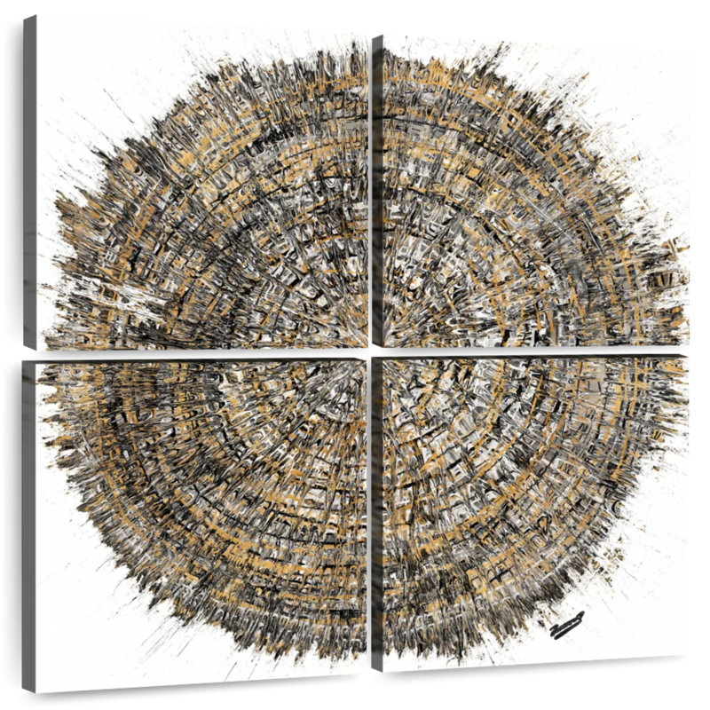Mysterious Tree Ring, H 18 po x l 18 po