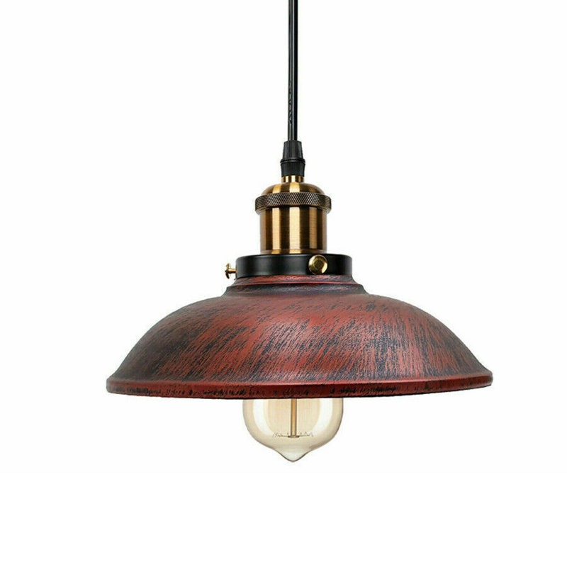 Hinkle 2 - Light Cluster Pendant, Rustic Red