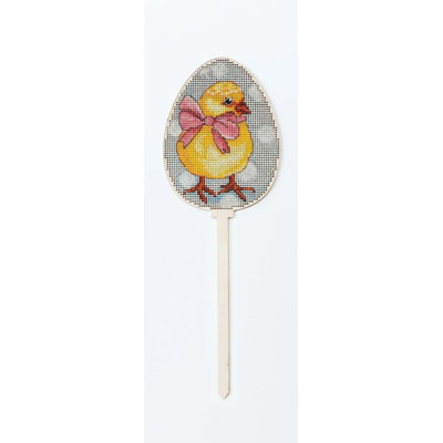 Easter - Chicken Counted Cross Stitch Kit by Alisena 5510-bA
