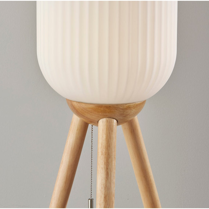Lampe trépied 58 po Lapka, Naturel