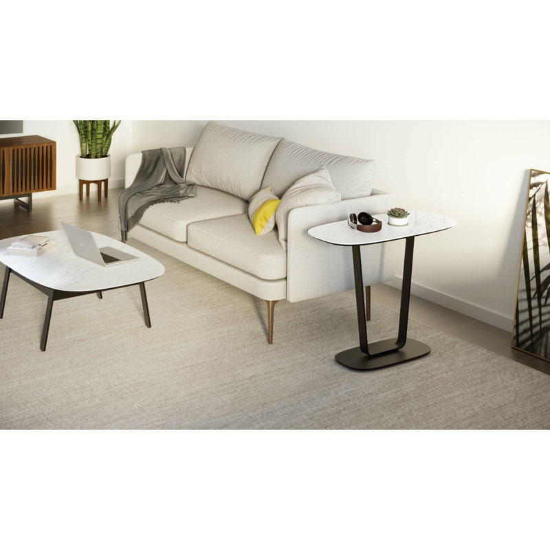 Piédestal Cloud 9 avec rangement, Cirrus blanc