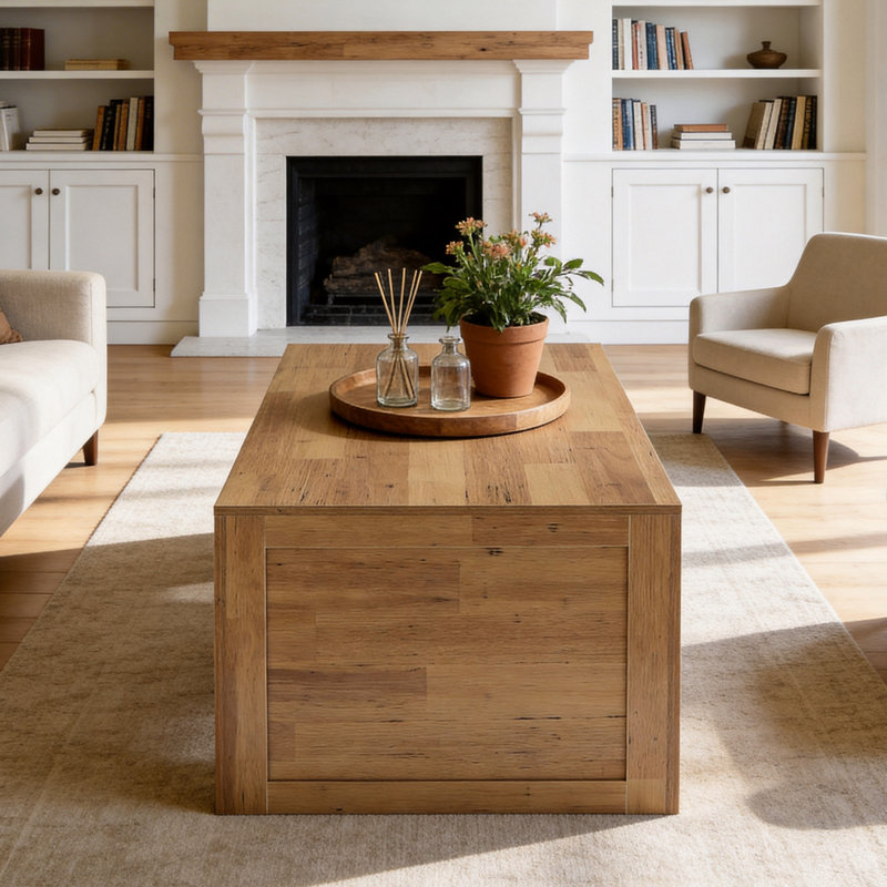 Table basse de 47 pouces Farmhouse
