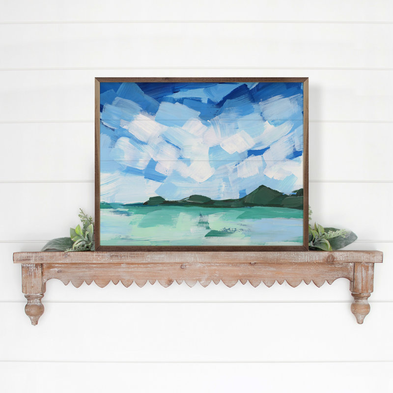 Caribbean Hills par Emily Wood, H 8 po x l 10 po