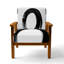 Chaise rembourrée Abstract I-998414910
