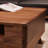 walnut luxury high-end coffee table