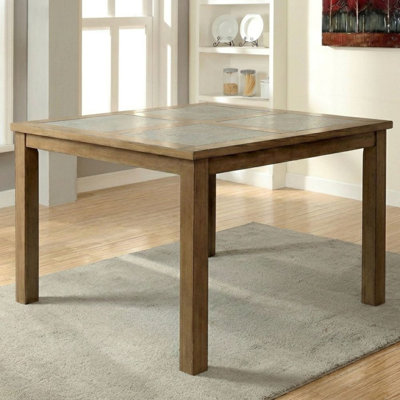 Fendrel Natural Tone Dining Table Seats 6