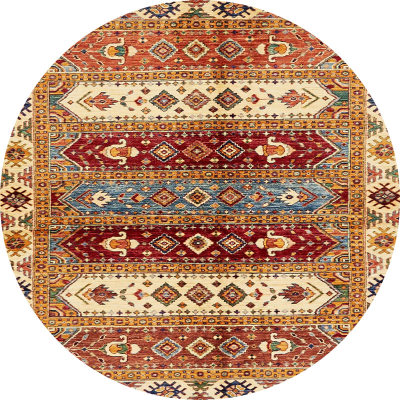 Tapis abstrait moderne 714, Rond 4 pi