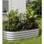 Brelon Galvanized Planter: Weatherproof, Child-Safe & Easy Drain-108831568-108831569
