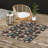 Azaila Ikat Indoor / Outdoor Rug-1247291913