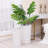 Mesut 2-Piece White Wavy Handmade Pot Planter Set