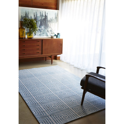 Beauty Petrol blue Rug