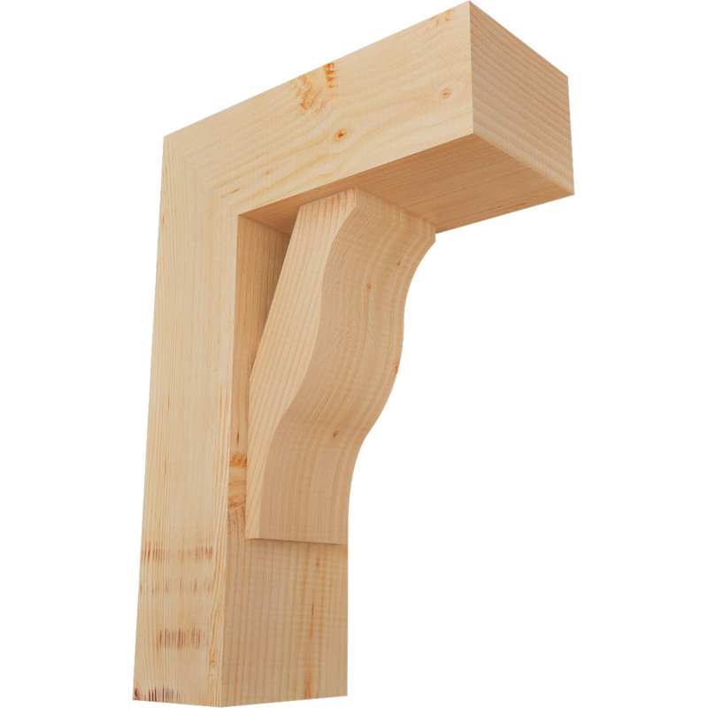 Support Funston Block avec support décalé, 26 x 18, Sapin Douglas de l 7 1/2 (lisse)