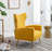 Milana 27" Wide Velvet Wingback Chair-883304312