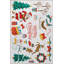 Tapis beige à motif de rennes avec motif de rennes-1044651495