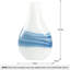 Vase de table en verre soufflé à la main Manzer-102941270-27687091