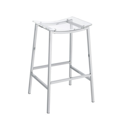 Caydae Counter Stool with Iron Frame