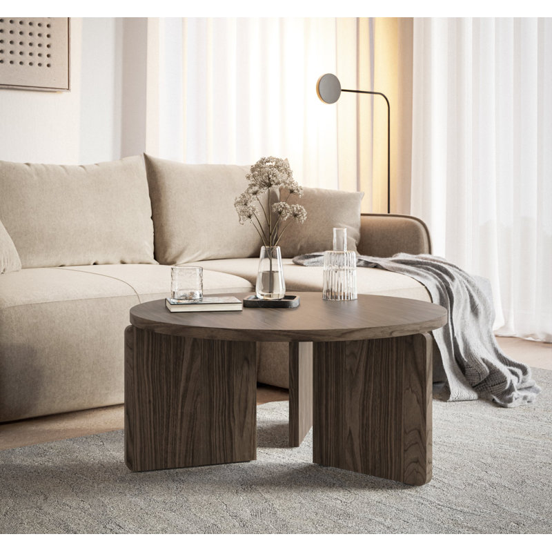 Preffines Coffee Table, Brown