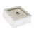 Ruvati 15 x 15 inch Bathroom Vessel Sink Gold Patterned Above Counter Porcelain Ceramic-48744441