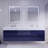 Babajide 83.3'' Bathroom Vanity with Acrylic Top-1872885535