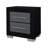 ELSA BLACK AND GREY NIGHTSTAND