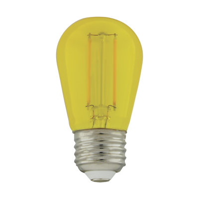 1 Watt Yellow LED Bulb