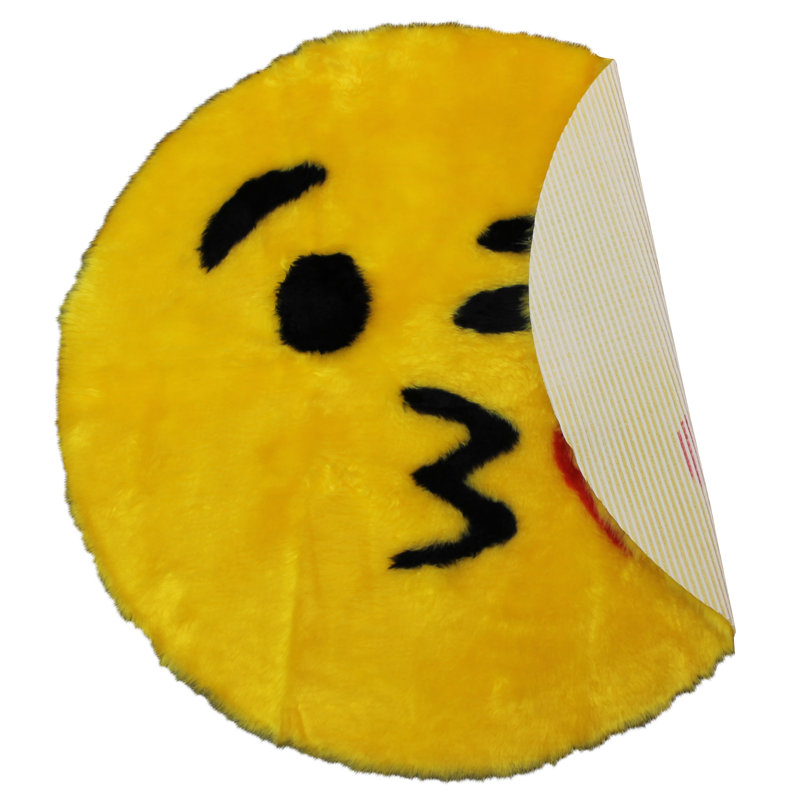 Emoji Rug - Soft And Cute (Smiley)