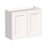 CASAINC Ready-to-Assemble White Shaker Kitchen Wall Cabinet W18" X H42" X D12"（Handles Not Included）-139612960