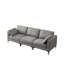Dan 3 Seater Cotton Sofa-2029134840