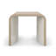 Movement Solid Wood Sled End Table